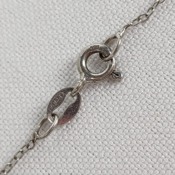 925 Sterling Silver Chain Necklace - Picture 4 of 6